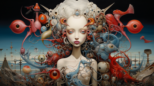 Colorful Leo de Wijs Artwork