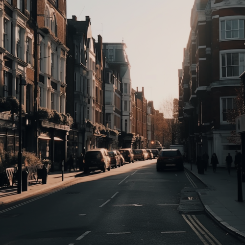 A beautiful day on London Street
