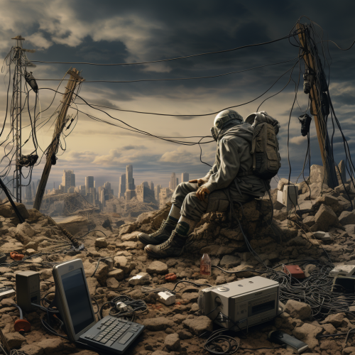 Lone sock armed with ginsu knives