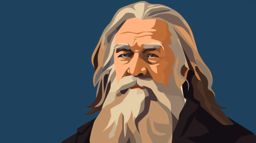 Lysander Spooner with Groomed Beard Lysander Spooner with Groomed Beard