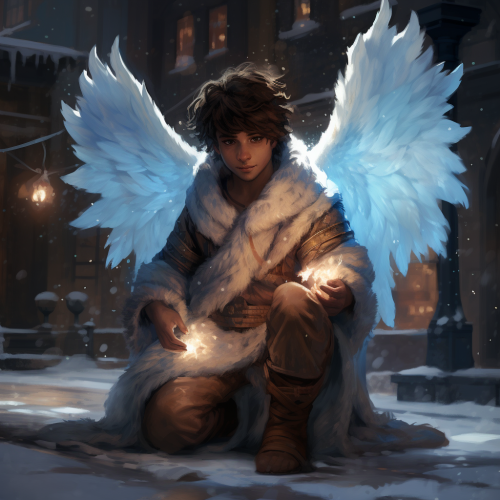 Winter fairy casting magical spell ?♂️ Winter fairy casting magical spell ?♂️