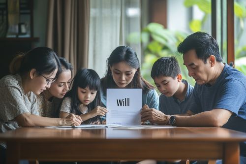 Thai Family Will Document Gathering Thai Family Will Document Gathering