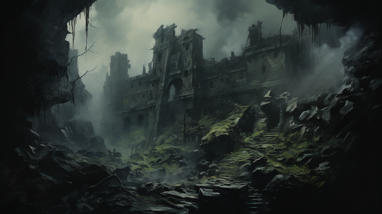 4. Image of Eerie Forest Fortress