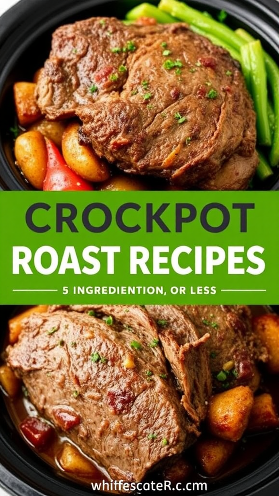 20 Easy Crockpot Roast Recipes for You!