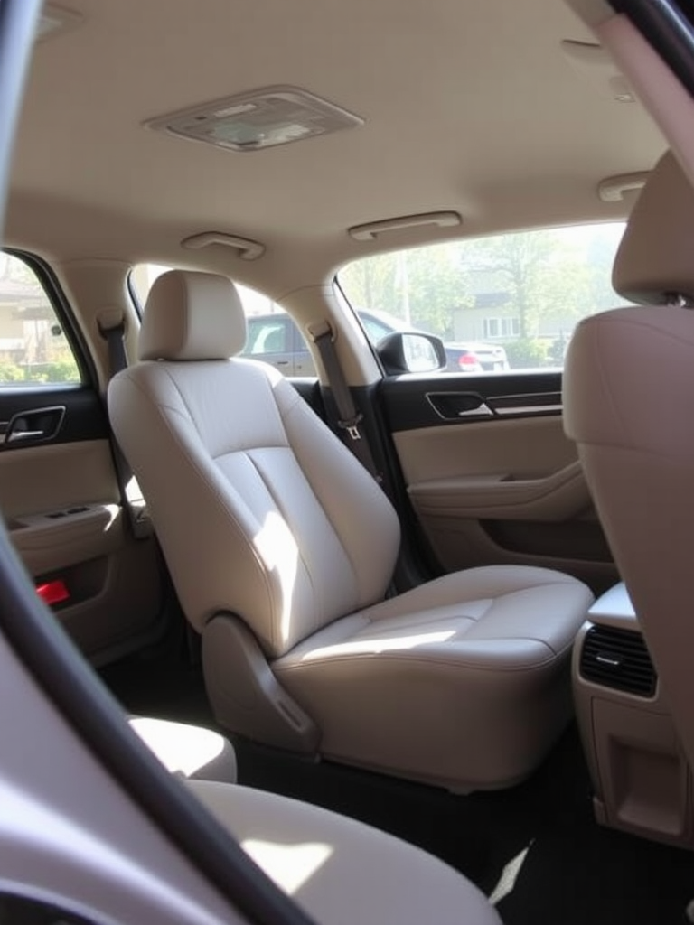 2008 Hyundai Sonata Interior Stock Photo