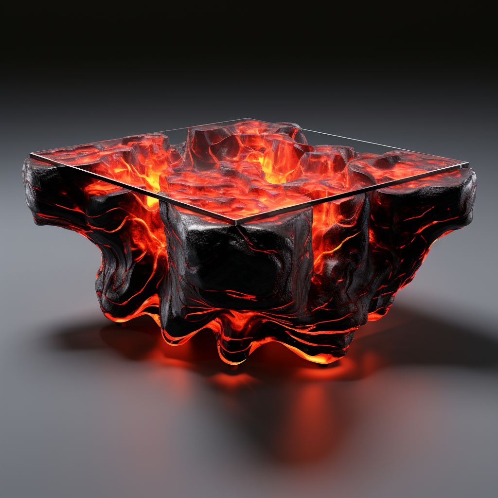 Lava Flow Center Table