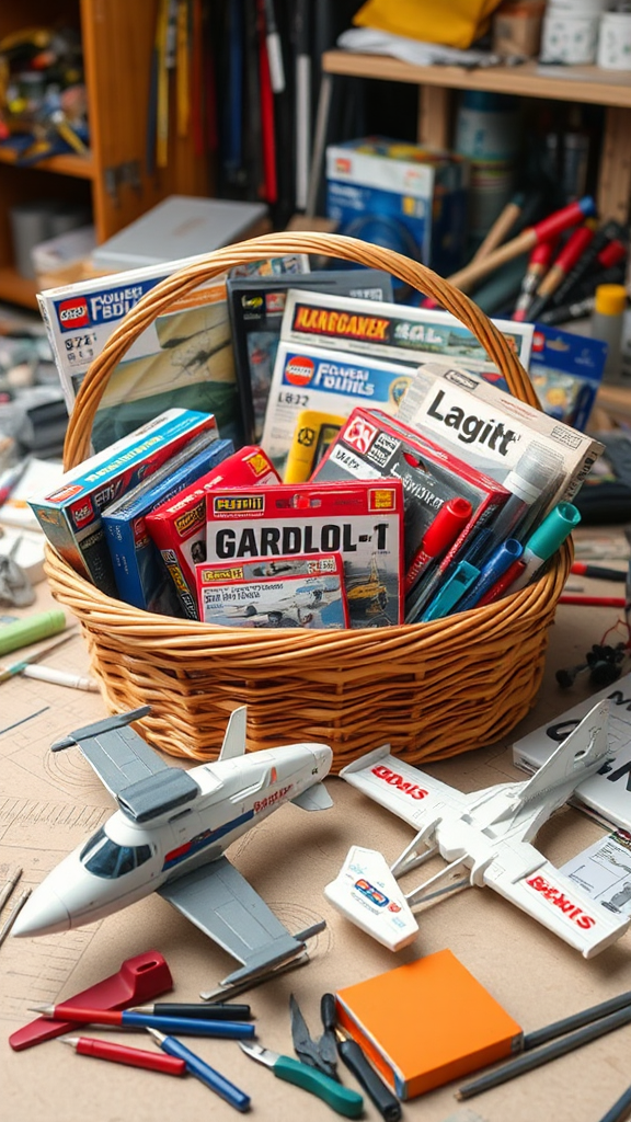 A Basket Full of Model Building Kits