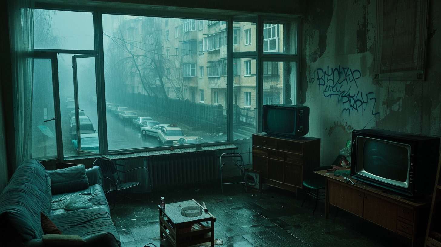 A Chilling Scene Inside a Soviet Apartment