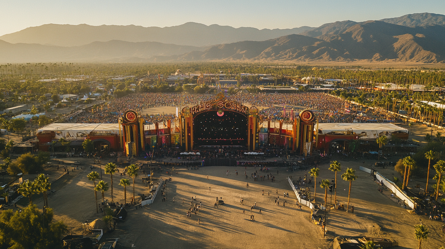 A Circoloco-Inspired Open Air Festival Advertisement