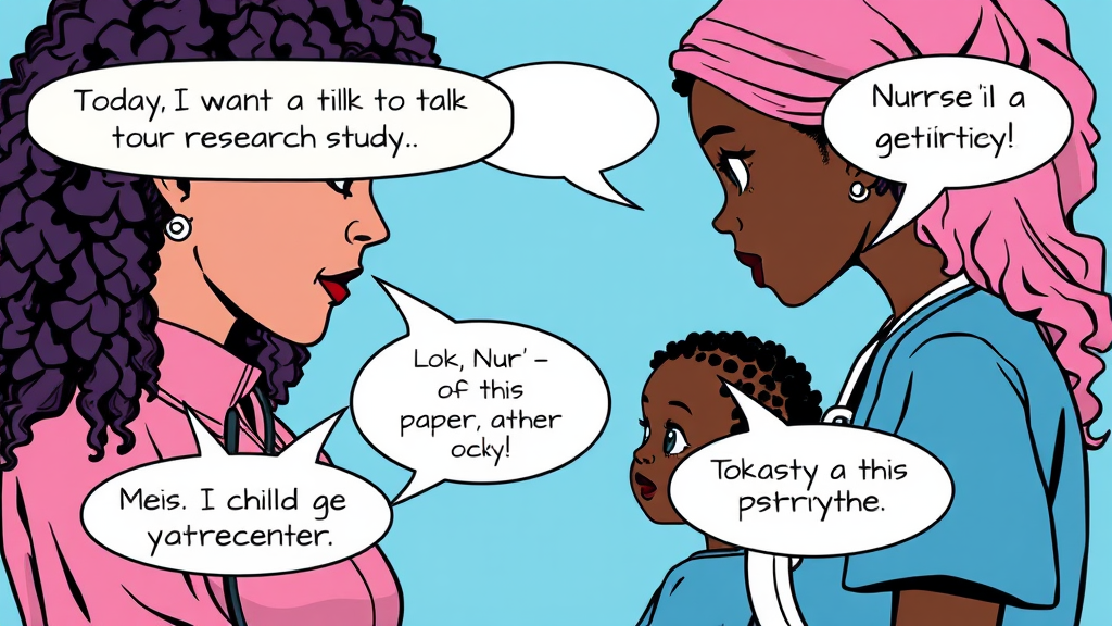 A Comic About Pediatric Research Discussion