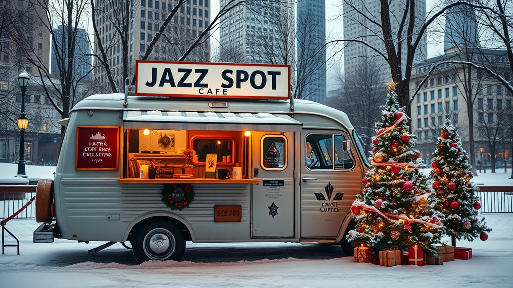 A Cozy Christmas Morning at Jazz Spot Cafe