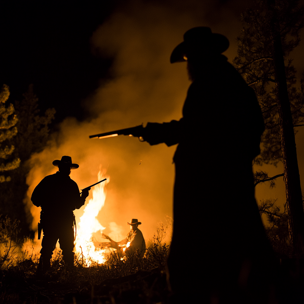 A Dark Night in the Wild West