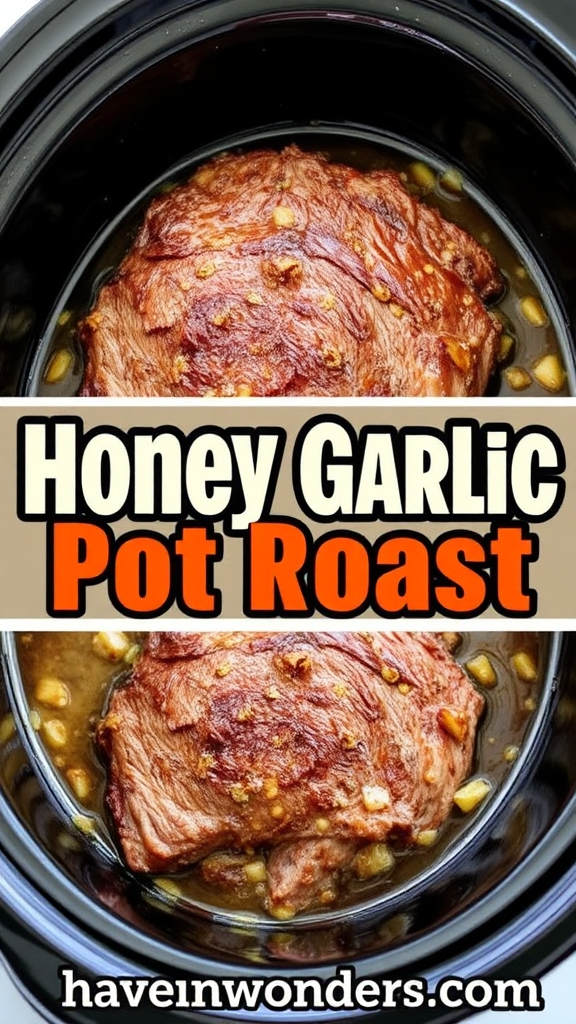 A Delicious Honey Garlic Pot Roast Image