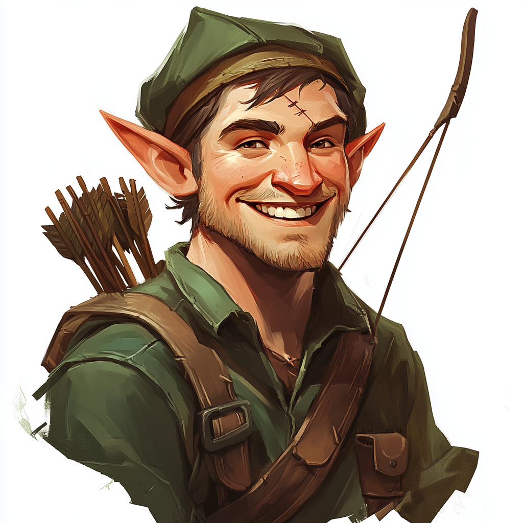 A Friendly Gnome Adventurer: Medieval Fantasy Portrait