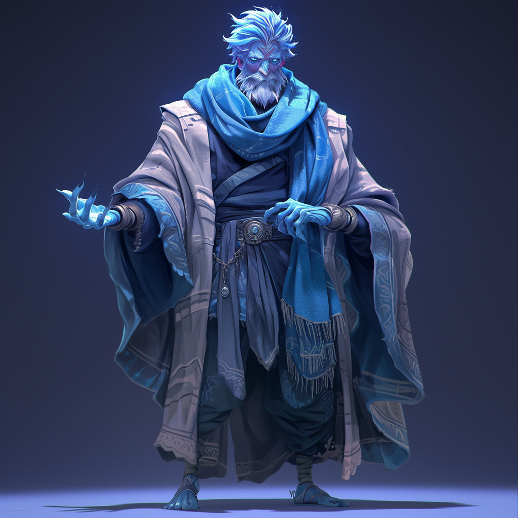 A Frost Djinn Snow Miser in Winter