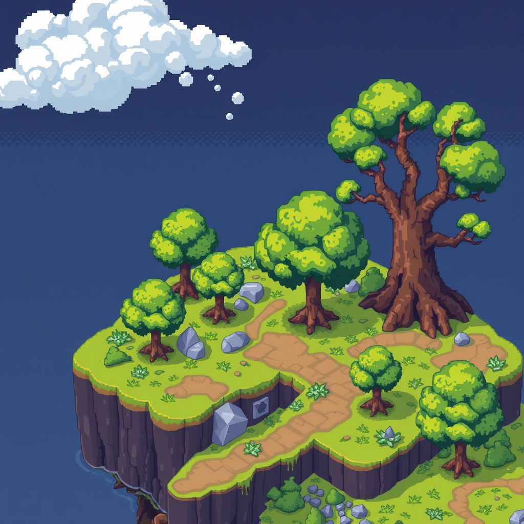 A Ghibli-Style RPG Maker Game Tileset