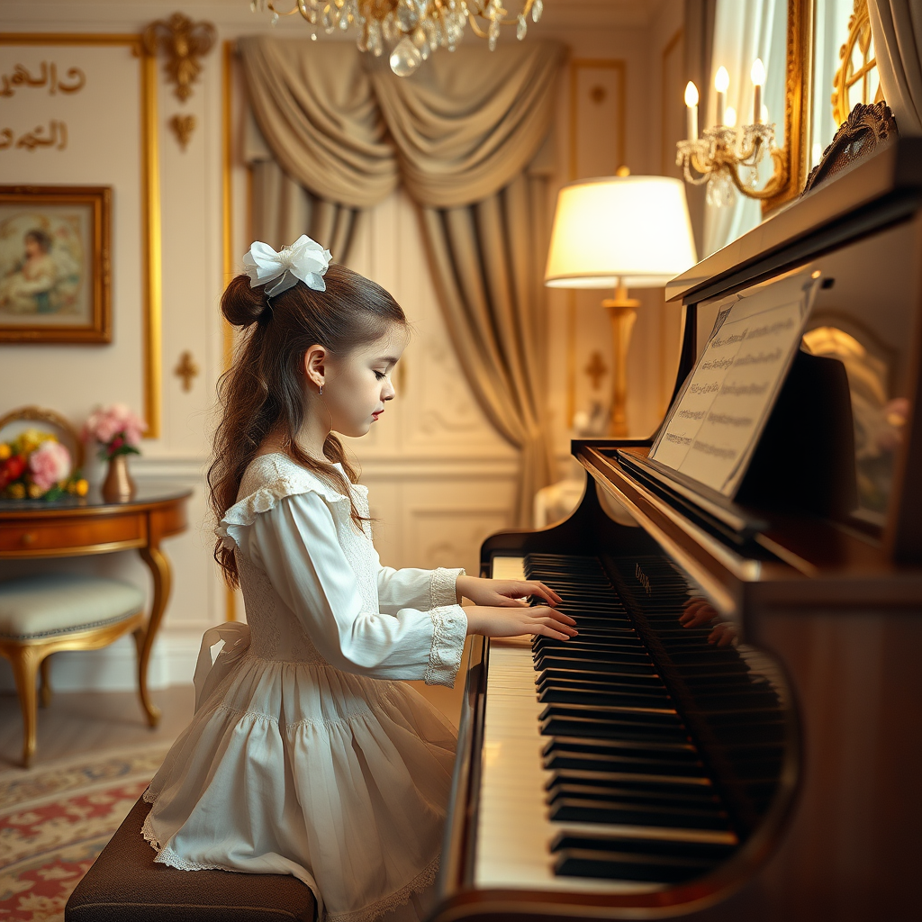 A Girl's Piano Journey to Concert Preparation