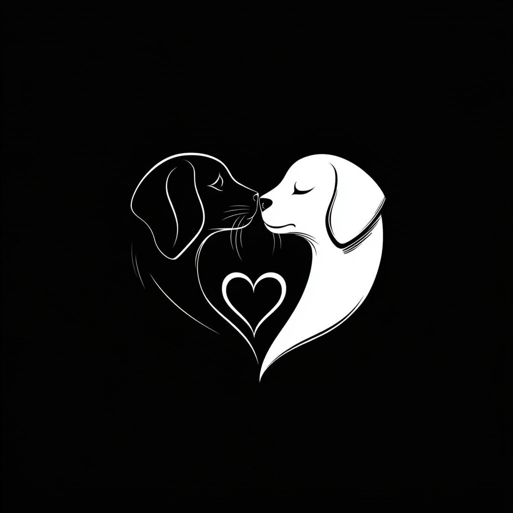 A Heartwarming Logo for Dog and Cat Vet