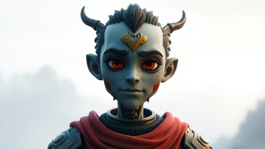 A Humanoid Avatar Character