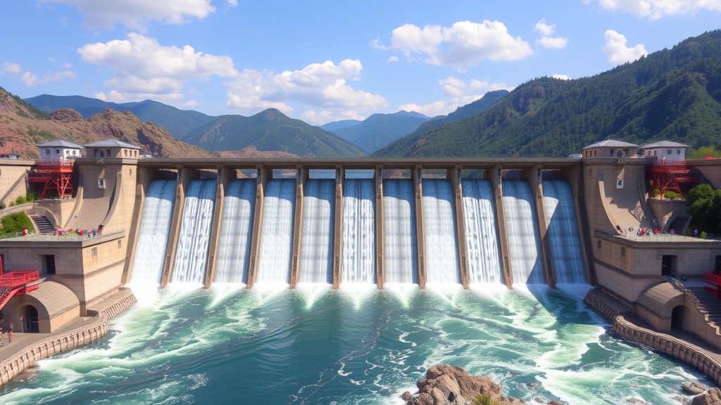 A Hydroelectric Power Station Image