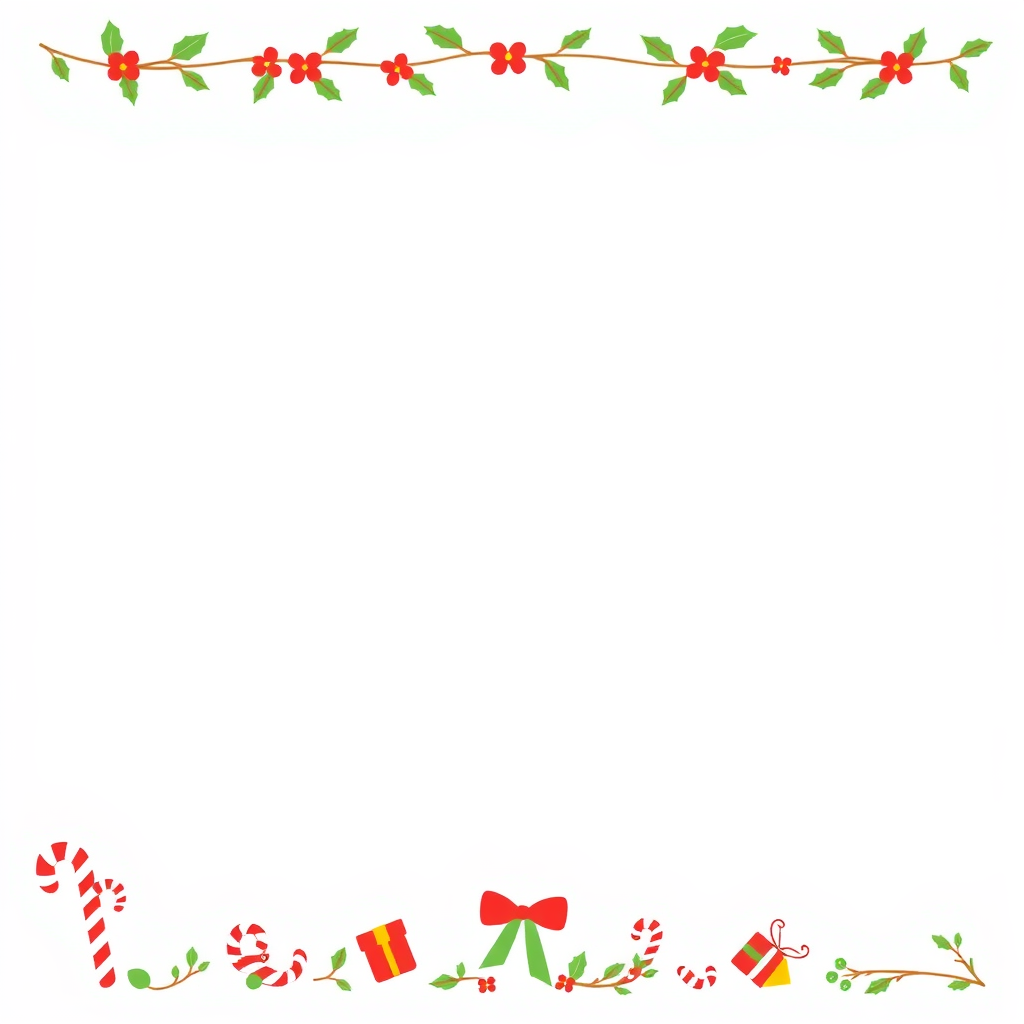 A Kid-Friendly Christmas-Themed Letterhead Template