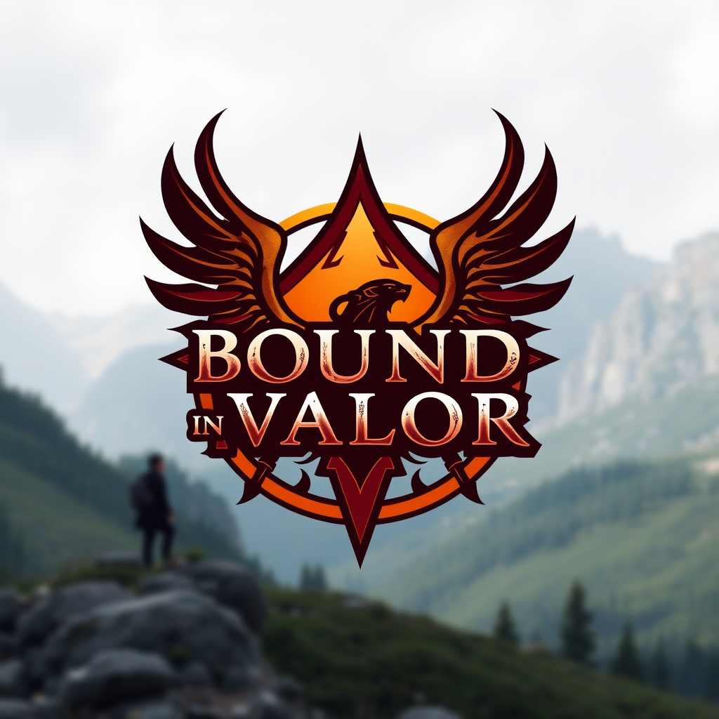 A Logo for 'Bound in Valor'