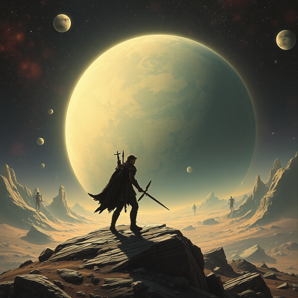 A Lone Warrior on a Different Planet