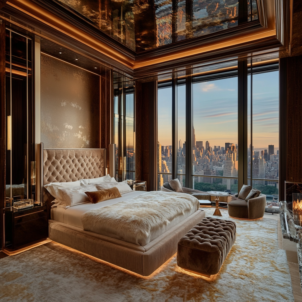 A Luxurious Master Bedroom Escape