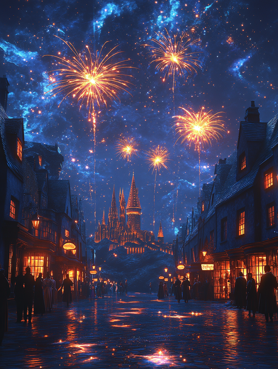 A Magical 4th of July in Hogsmeade Village