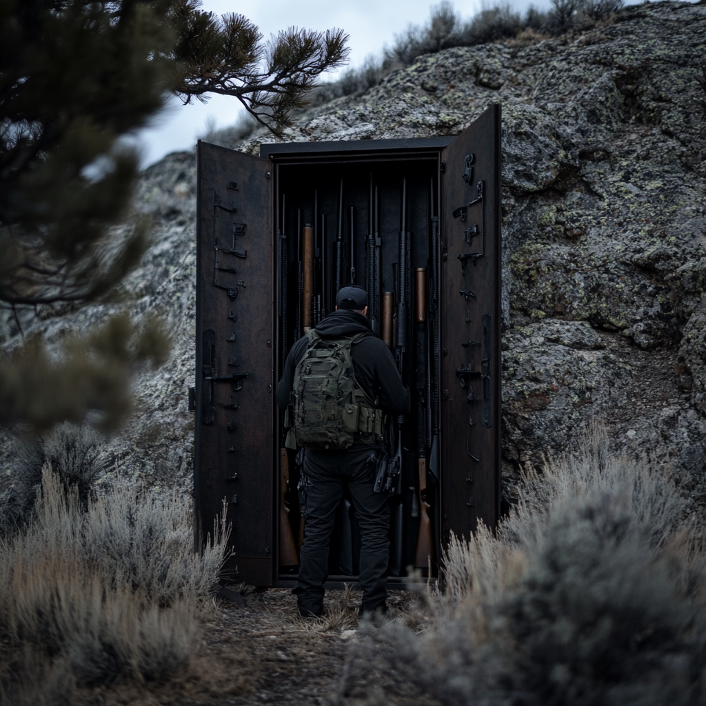 A Man Finds Vault Door in Montana Mountain