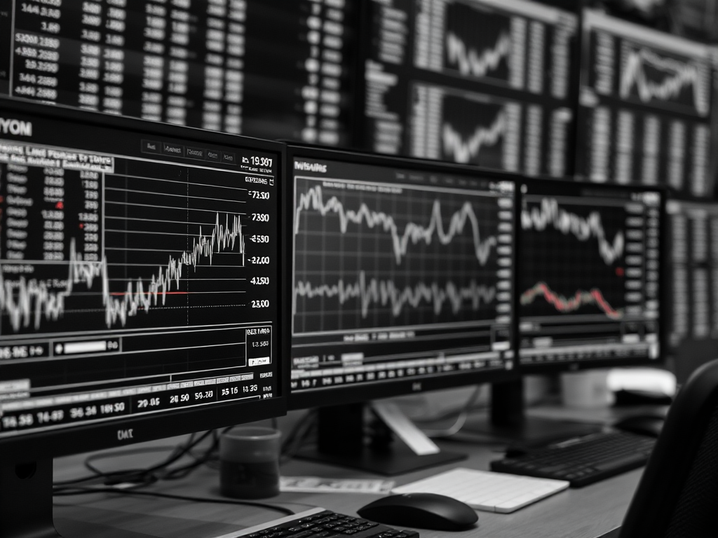 A Market Analysis with Currency Charts.