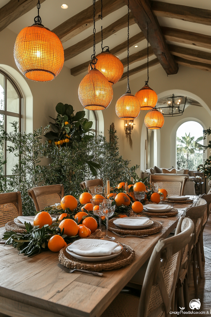 A Mediterranean Christmas Feast in Vivid Detail