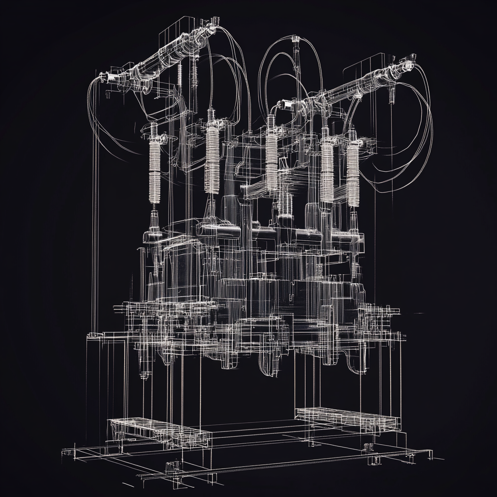 A Minimalistic Wireframe of an Energy Transformer