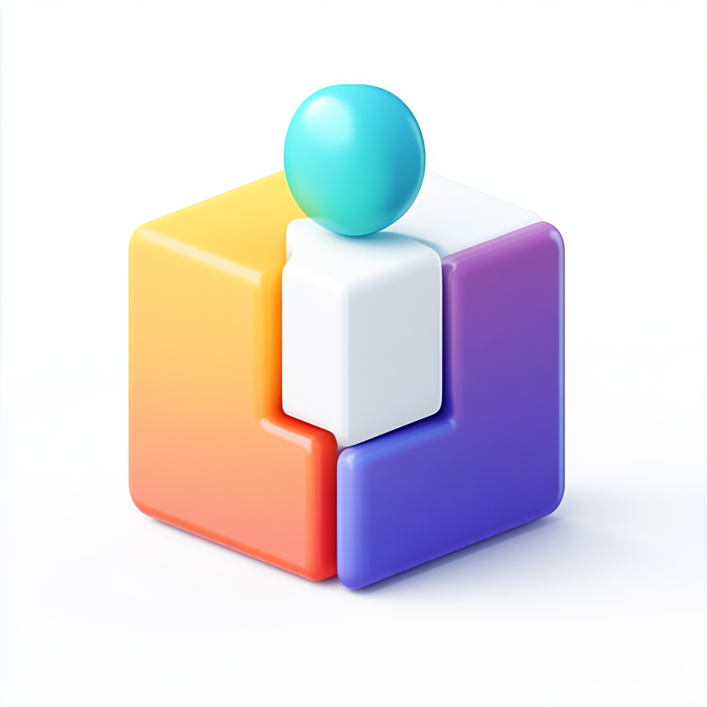 A Modern 3D Icon for Skills Diagnosis