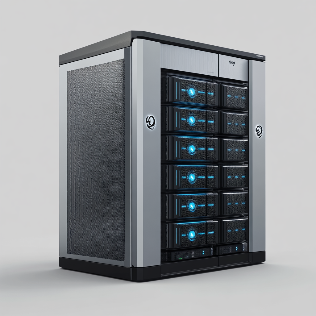 A Modern Data Center with Labeled Linux Servers