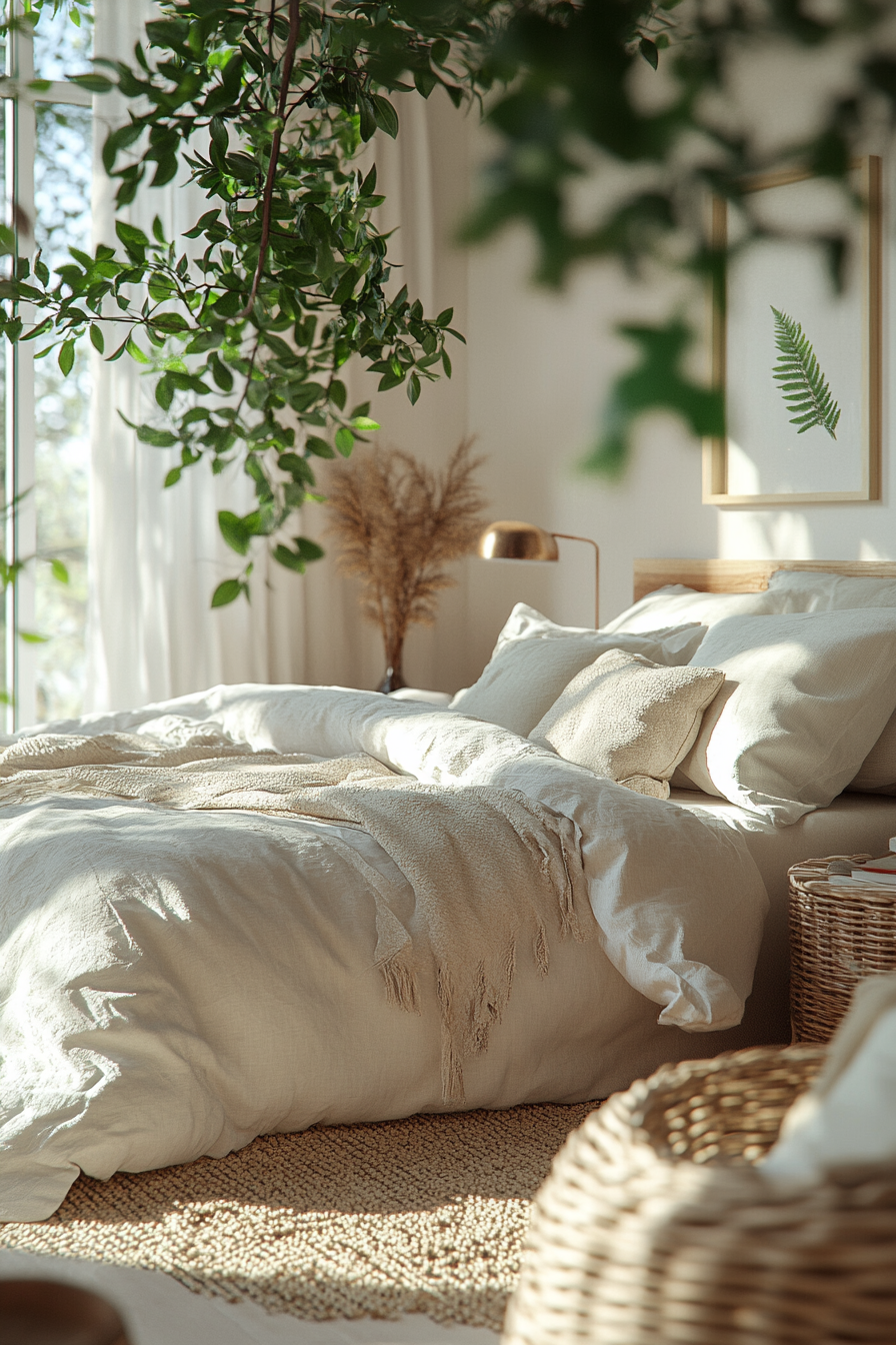 A Modern White Loft Bedroom in New York City