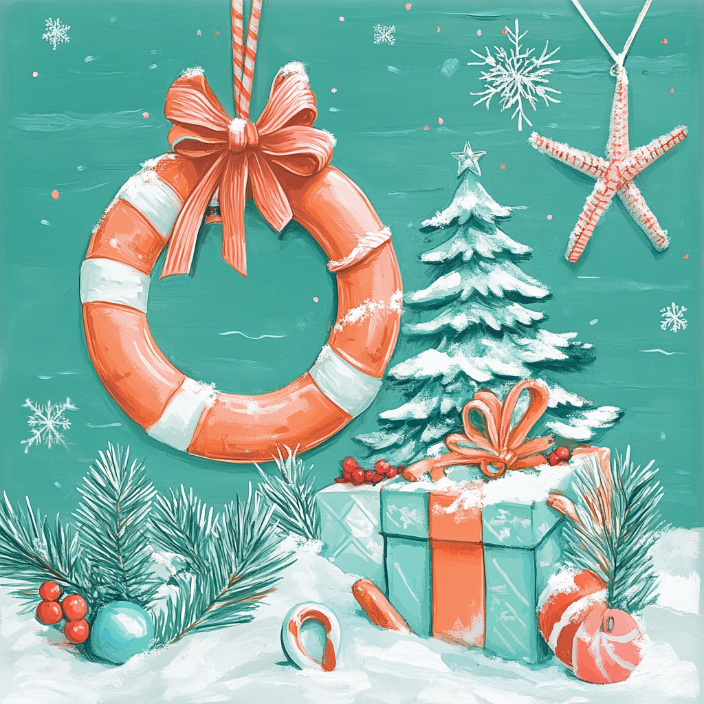 A Nautical Christmas Boutique Magazine Cover