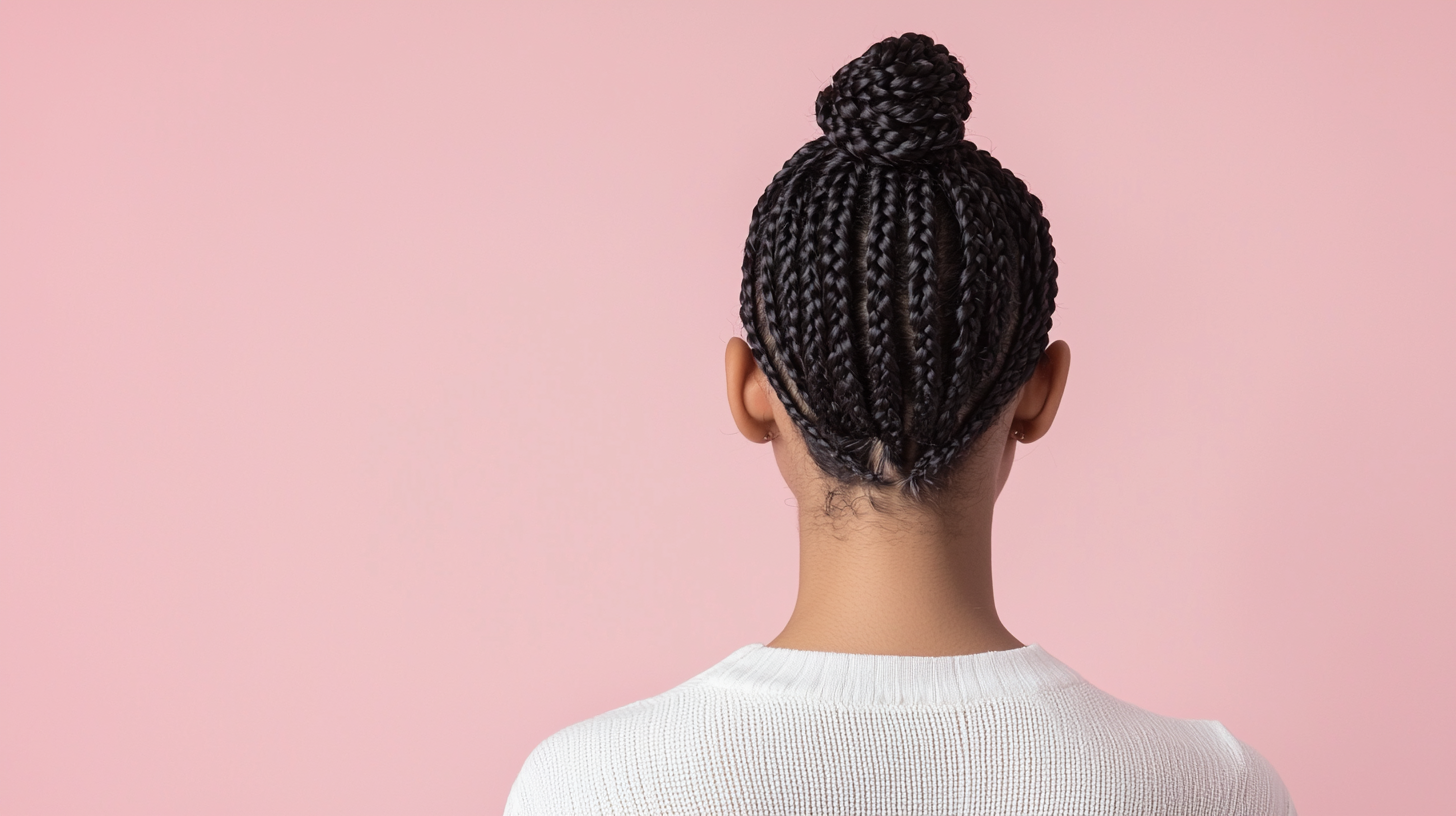 A Person with Braided Hair