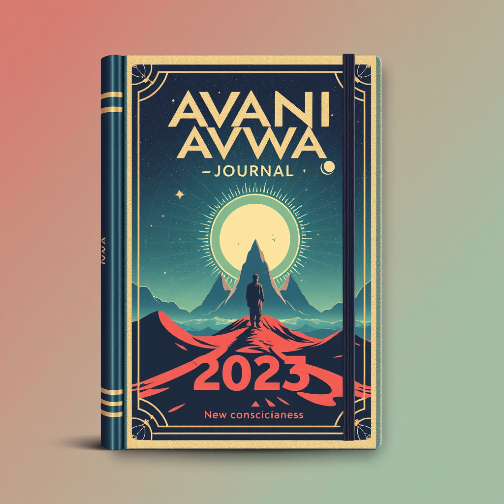 A Retro-futuristic AVANI AWWA Journal 2025 Cover