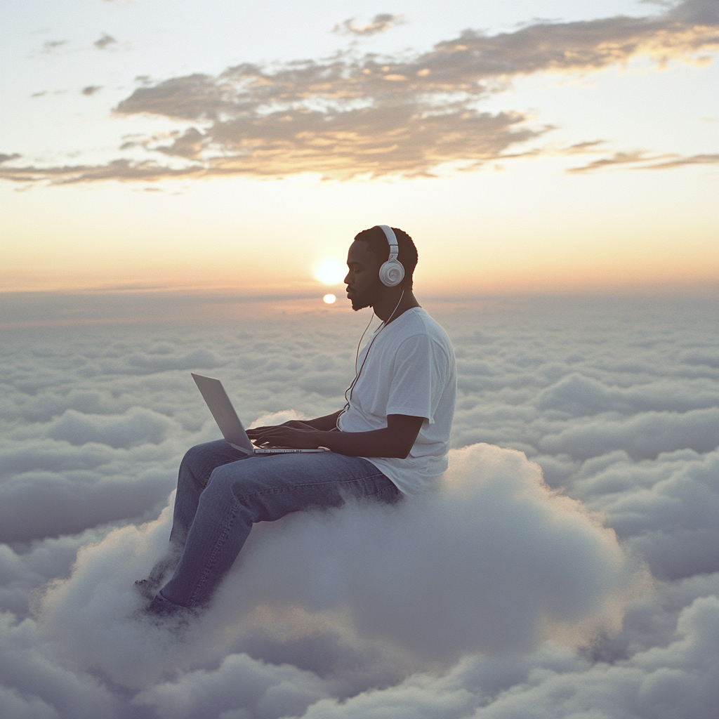 A Serene Sky: Man Computing on Cloud