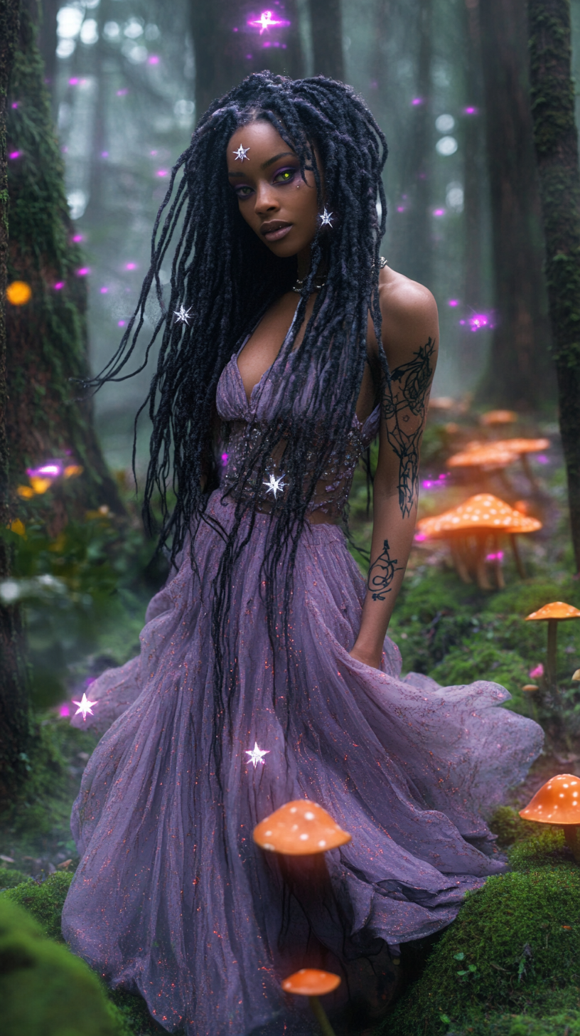 A Steampunk Beauty in Enchanted Forest