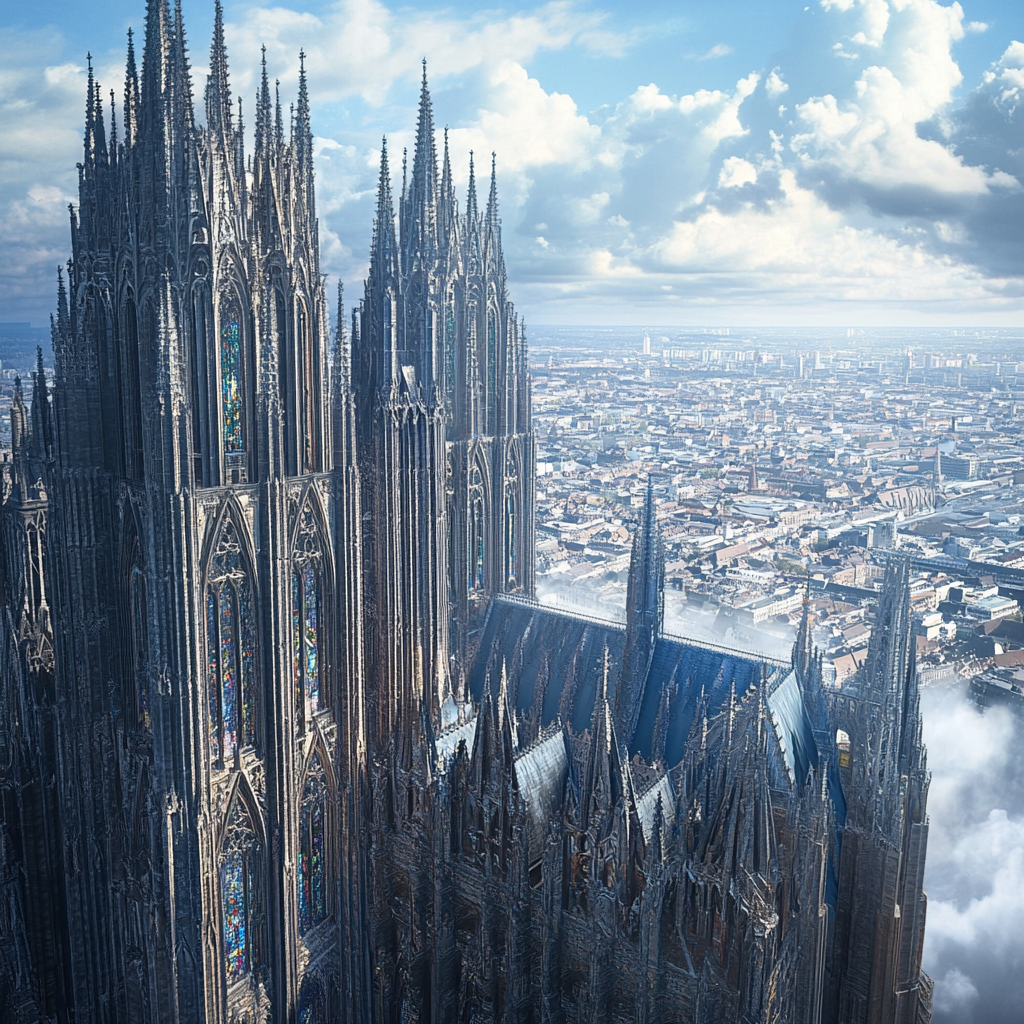 A Stunning View of Cologne Cathedral, Germany