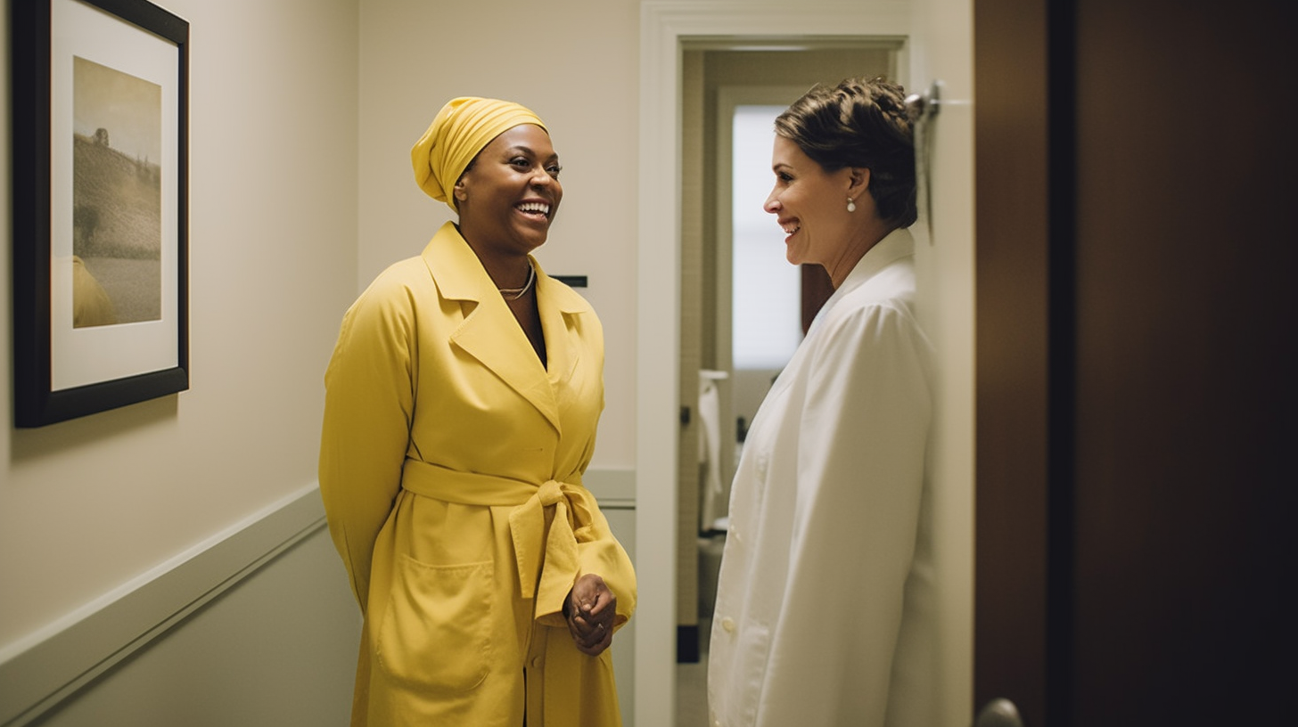 A Surprise Doctor Visit in the Bathroom