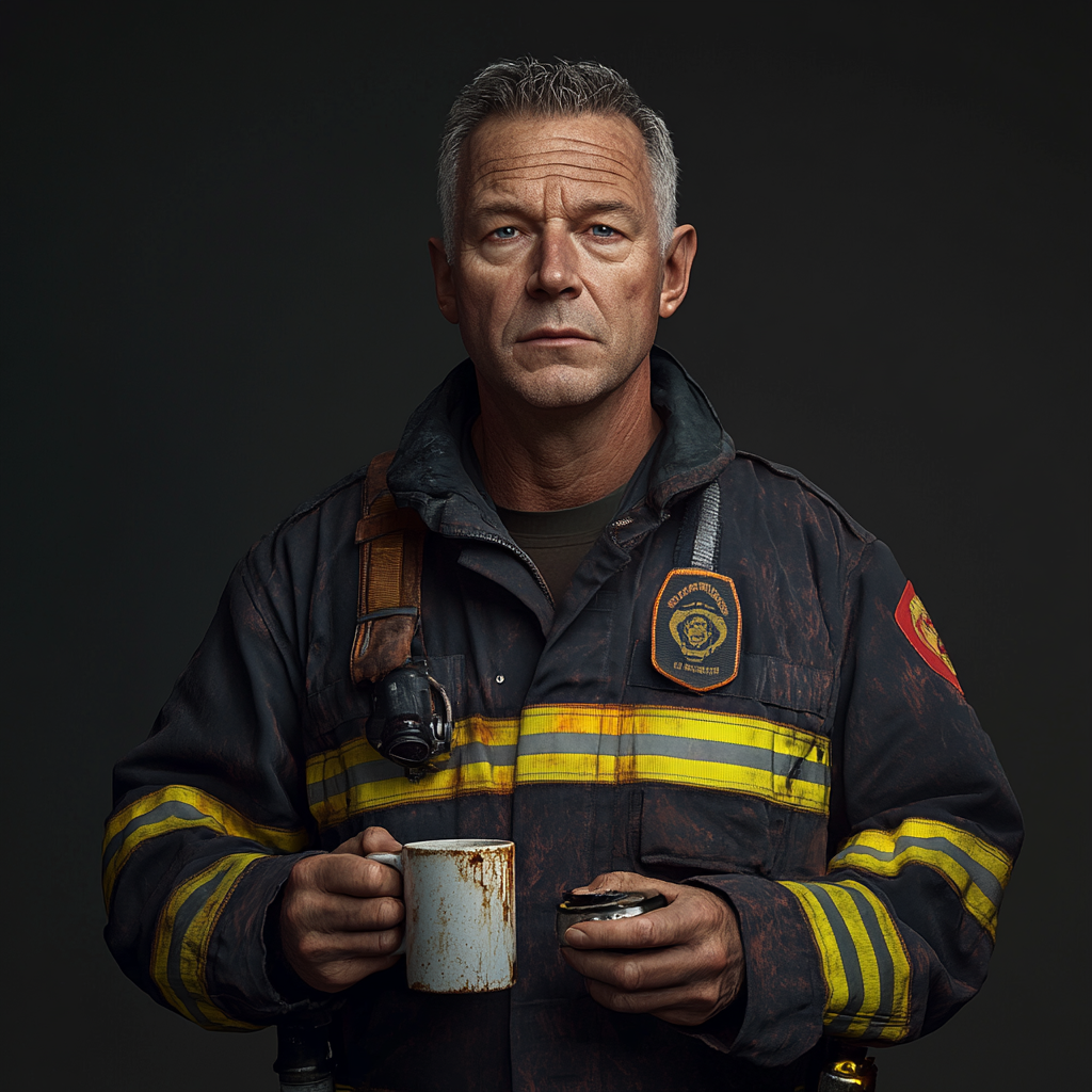 A Tall Firefighter Named John