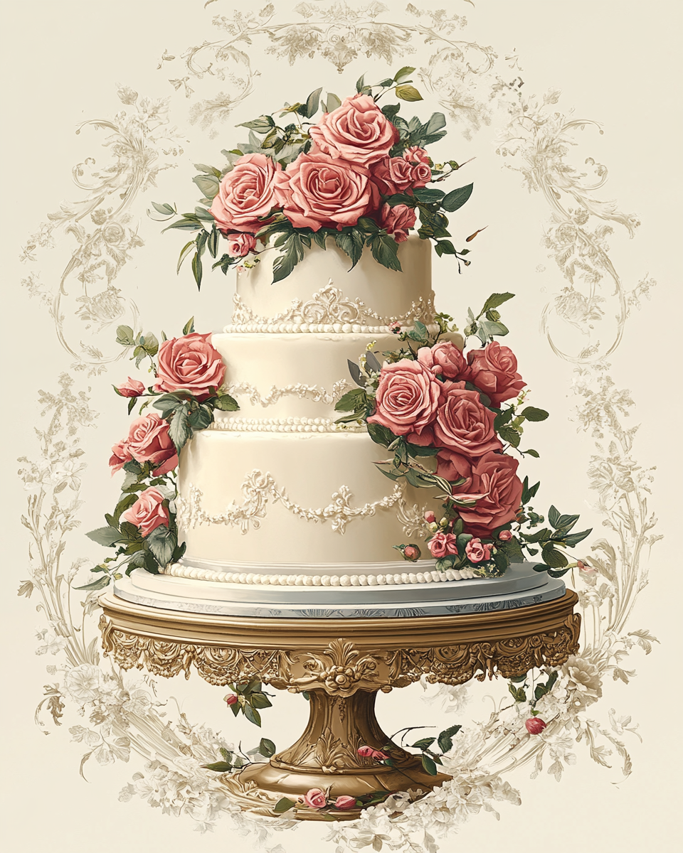 A Victorian Rococo Wedding Cake Design Book