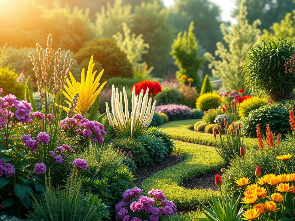 A Well-Balanced, Colorful Garden Portfolio