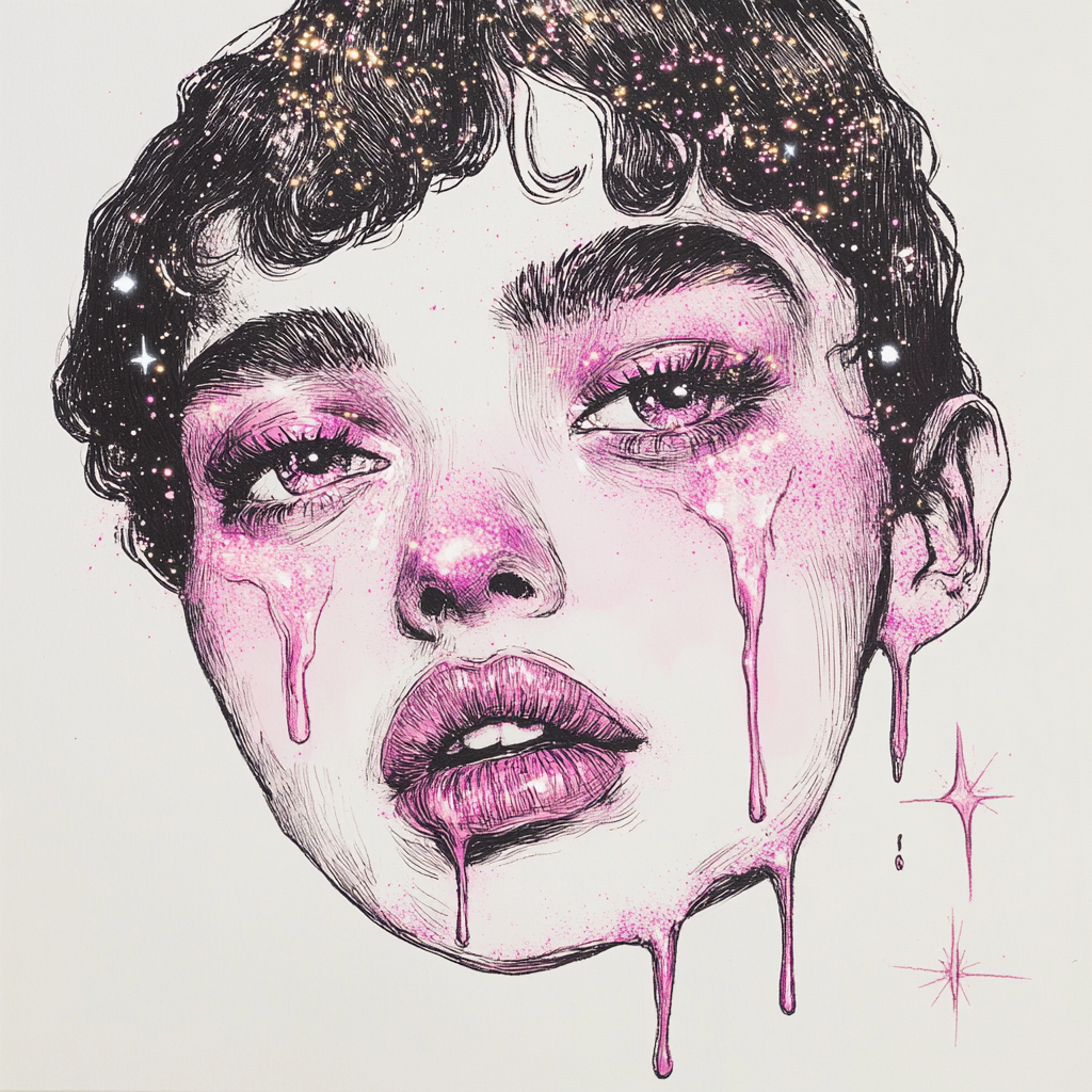 A Young Woman with Starry Eyes