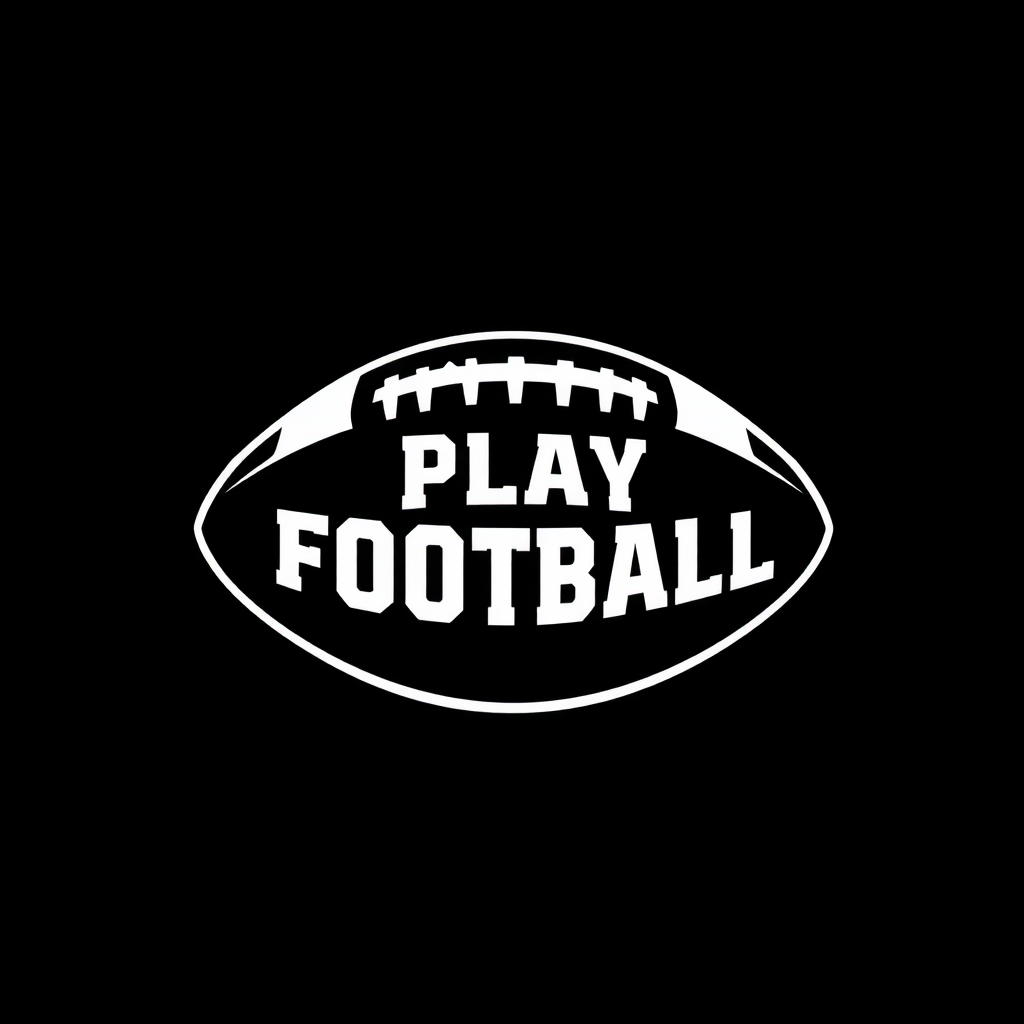 A logo without play football word in it.