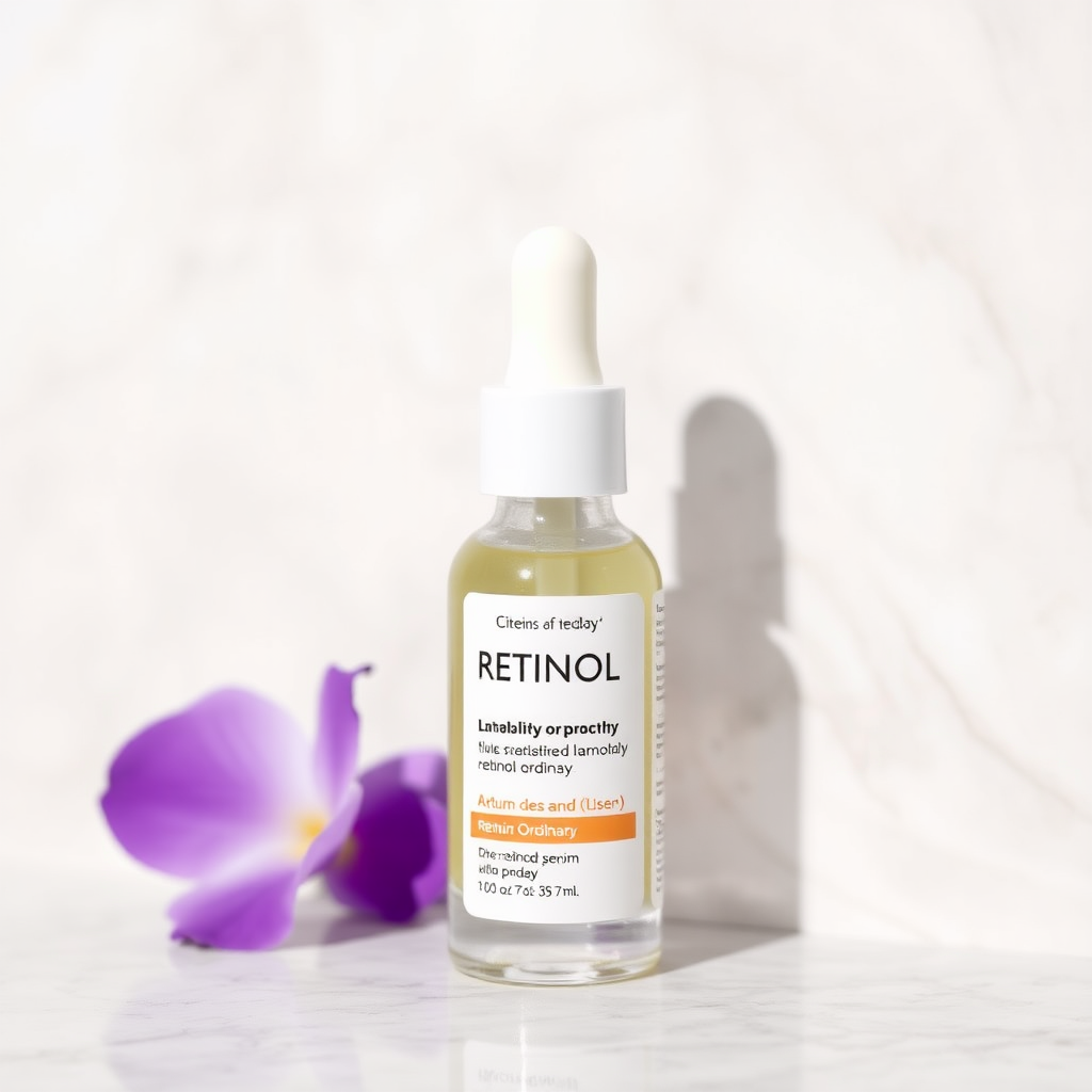 A picture of ordinary serum retinol.