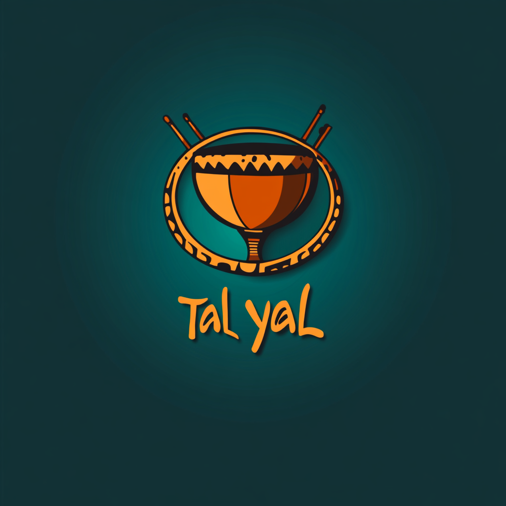 A professional logo for percussionist Tal Eyal.